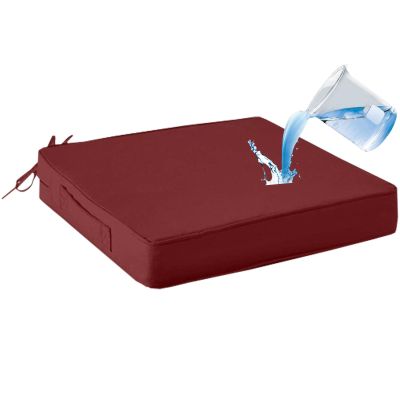 MCNDSI Weather-Resistant Outdoor Seat Cushion, 50 x 50 x 5 cm