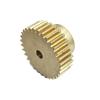 Gear, Pinion, Motor Pinion, Module 0.6, 86 Teeth, Brass Spur Gear with Straight Teeth, 10 mm Bore view 3