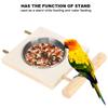 Stainless Steel Parrot Food Bowl, 20.3 cm Diameter, Single Bowl view 4