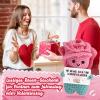 Juratar Anniversary Gift for Her - Funny Handmade Crochet Rose view 2