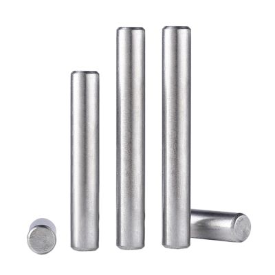 Polished Nickel Dowel Pins, 304 Stainless Steel, Silver, M1–M12 x 4–100 mm (80 mm–M1.5)