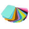 Heat-Resistant Silicone Mats, Black, 6 Pieces view 2