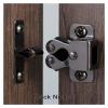 Double Roller Cabinet Latch for Cabinets and Doors with Locking Screws, Multicolor, 2/8 pcs view 3