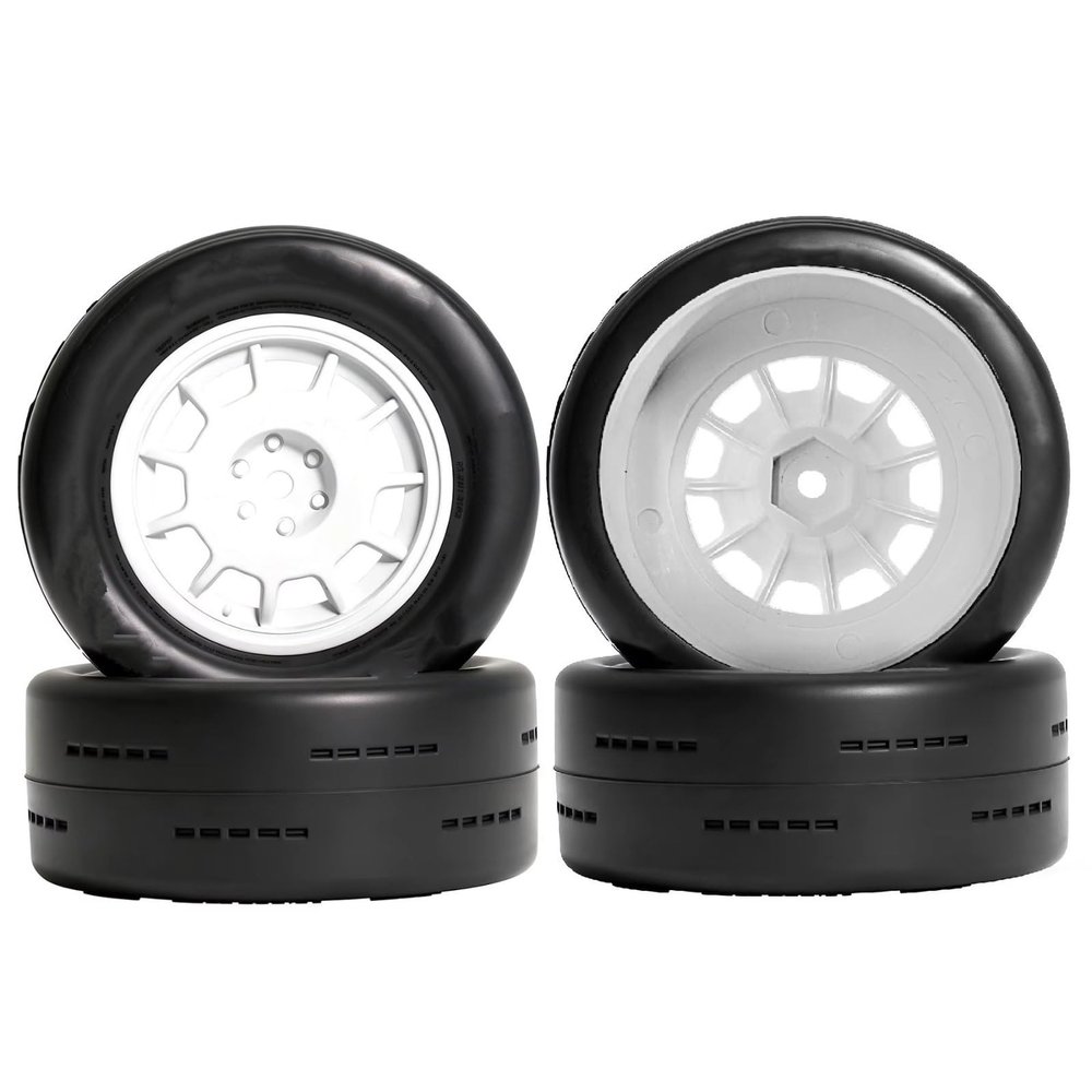 RC Crawler Parts for HPI WR8, CNE, Kyosho, Carisma WRC9 933 1/8 1/9, 82 mm Rally Off-Road Buggy Tires, 12 mm Hex, Type A