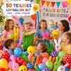 Tourima 50 Pack Colorful Balloons view 4