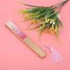 Jelquix Foldable Hand Fan - Elegant Design for Weddings and Parties (PINK) view 3