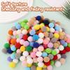 Mini Colorful Pom Poms, 400 Pack view 3