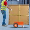 Panel Cart for Boards and Wood, 300 kg Capacity, Orange and Black view 2