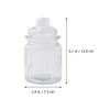 TEMPNAP 4-Pack 230 mL Glass Storage Jars with Screw Lids view 2