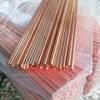 T2 Pure Copper Hollow Round Tube, 24/25/26/27 mm OD, 100/250/500 mm Length, Rigid Straight Pipe (1 Piece) (500 x 25 x 1 mm) view 4