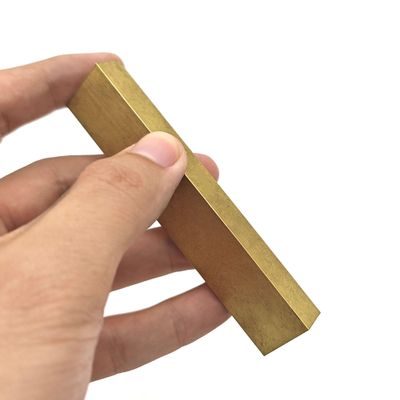 JNMING Brass Plate, Sheet, Flat Bar, and Block for Milling, 12 × 20 mm, 12 × 30 mm, 12 × 40 mm, 12 × 50 mm, 12 × 70 mm, 15 × 15 mm, 15 × 20 mm, 15 × 30 mm (12 × 50 mm)