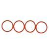 WheatThrive 4-Pack Side Brush O-Ring Belts for Neato Botvac view 1