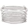 Vvikizy Premium Air Fryer Rack with Scald-Protection Gloves for Foodi, Stackable Stainless Steel Drying Rack, 5 Tiers view 2