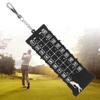 Adfaga Golf Score Counter, 18-Hole Stroke Tracker, Portable ABS Golf Scorecard, Black/Red, 16 x 6 cm view 4