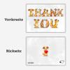 Set of 3 Dog-Themed Thank-You Cards with Envelopes and Thank-You Stickers view 2
