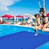 3-Layer XPE Floating Water Mat, Blue, 210 x 180 x 3.3 cm view 2