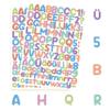 Ausgewählt verpackt Letter Sticker Set 1 – Self-Adhesive Letters & Numbers, 8 A4 Sheets view 1