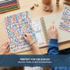 Ausgewählt verpackt Letter Sticker Set 1 – Self-Adhesive Letters & Numbers, 8 A4 Sheets view 3