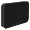 vhbw Vacuum Cleaner Filter Replacement for Rowenta RS-RT3732 - Foam Filter Black view 1