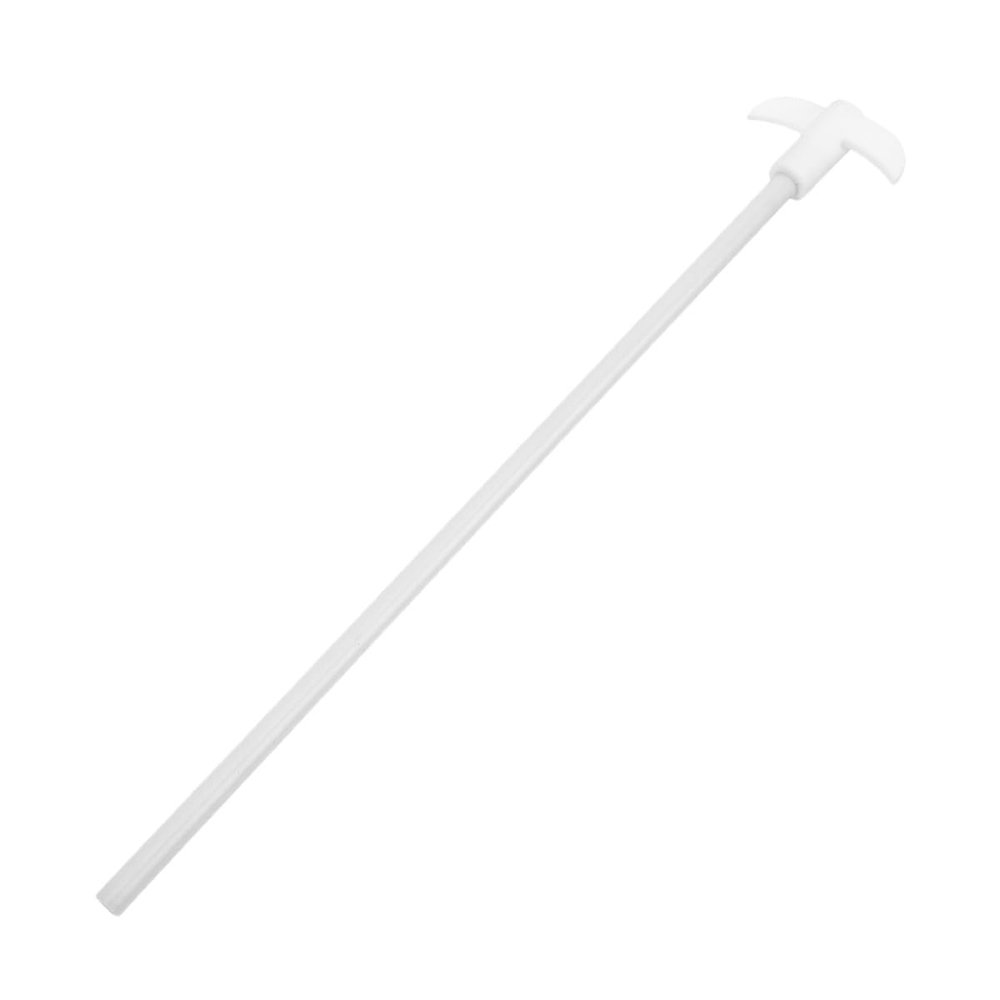 Zerodeko PTFE Paddle Stirring Rod for Chemical Experiments, White Laboratory Stirrer for Even Mixing
