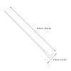 Zerodeko PTFE Paddle Stirring Rod for Chemical Experiments, White Laboratory Stirrer for Even Mixing view 2