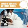 Zerodeko PTFE Paddle Stirring Rod for Chemical Experiments, White Laboratory Stirrer for Even Mixing view 3