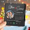 Personalized Photo Magnet with Spotify Music, Names & Date view 3