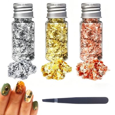 3 pcs Imitation Gold Leaf