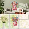 MOTGOM 5D Diamond Painting Angel Pendant view 3
