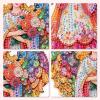 MOTGOM 5D Diamond Painting Angel Pendant view 4