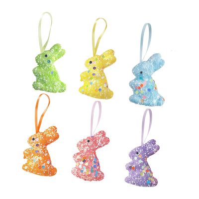 Spring Motif Foam Bunny and Carrot Set