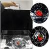 Photography Shooting Tray, Transparent Water Tank, Portable Cosmetic Storage Box for Jewelry Advertising and Presentation view 3