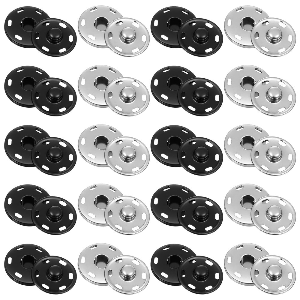 RAHHLIZS 20 Set Metal Snap Buttons
