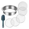 Heavy-Duty Garden Sieve Set with Stainless Steel Shovel view 1