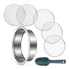 Heavy-Duty Garden Sieve Set with Stainless Steel Shovel view 3