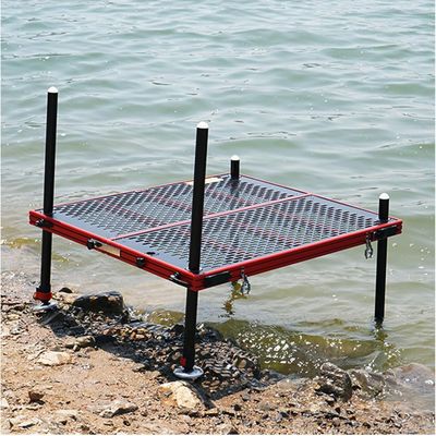 ZHPPED All-Terrain Folding Fishing Platform, 120 × 90 × 130 cm
