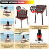 ZHPPED All-Terrain Folding Fishing Platform, 120 × 90 × 130 cm view 2