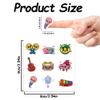 AHANDMAKER 20 Sheets Cute Music Instruments Stickers view 2