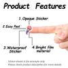 AHANDMAKER 20 Sheets Cute Music Instruments Stickers view 4