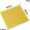 3240 Epoxy Fiberglass Insulation Sheets, 25-Pack, Various Sizes (100 × 200 × 0.8 mm; 5 Pieces) view 2