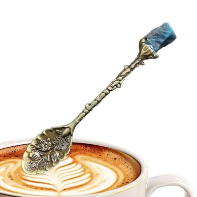 Antique Crystal Teaspoon