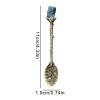 Antique Crystal Teaspoon view 2