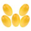 BESTYASH 5-Piece PVC Boat Buoys, Oval, Yellow, for Mooring and Lines view 1