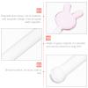 CLISPEED 5-Piece Glass Cocktail Stirrer Set view 3