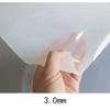Translucent Silicone Rubber Sheet, 0.5 mm to 30 mm Thick, for Versatile Applications (500 mm x 500 mm x 0.1 mm) view 2
