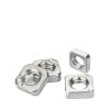 Stainless Steel Rectangular Square Nuts, Thin Square Nuts in 304/316, M3–M12, Various Sizes, Packs of 350 (304, M10 × 16 × 8 mm, 5 pcs) view 1