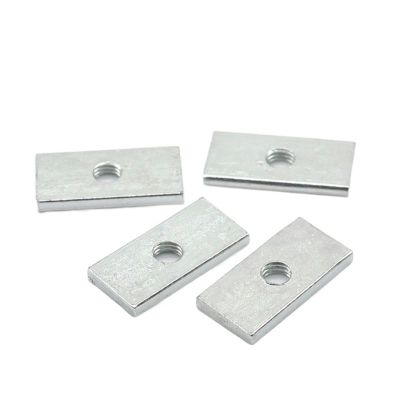 Rectangular Square Nuts, M3 M4 M5 M6 M8, for Aluminum Profiles, 10/50 pcs (10 pcs, M4, 14 × 9 × 2.5 mm)
