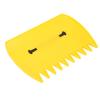 Cryfokt Autumn Leaf Grabber, Efficient Toothed Hand Rake Claws for Collecting Dead Branches Outdoors, ABS, Yellow, 2-Piece Set view 4
