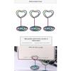 Set of 10 Heart-Shaped Memo/Photo Clips view 2