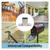 FBHFSUIEF 8-Piece Stainless Steel Deck Post Base Kit, Outdoor Post Brackets, 2.4 in Diameter, 3.66 in H view 3